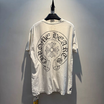 chrome hearts cross scroll short sleeve shirt