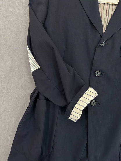Yohji Yamamoto S/S 1993 Wool Stripe Jacket