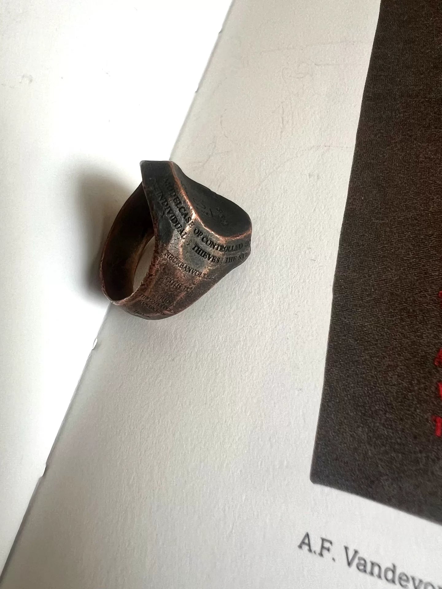 Julius 7 Industrial Silver Ring Limited Edition