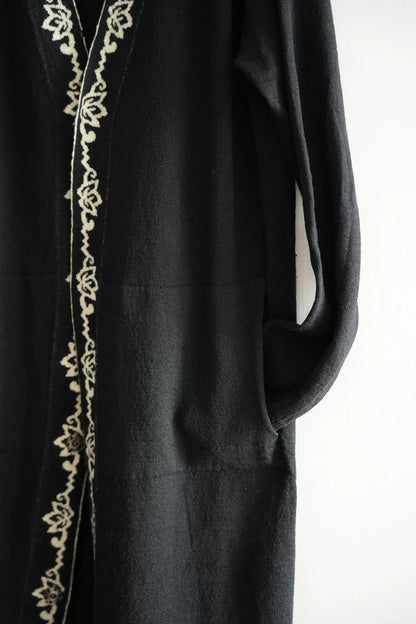 Yohji Yamamoto Black Wool Cardigan