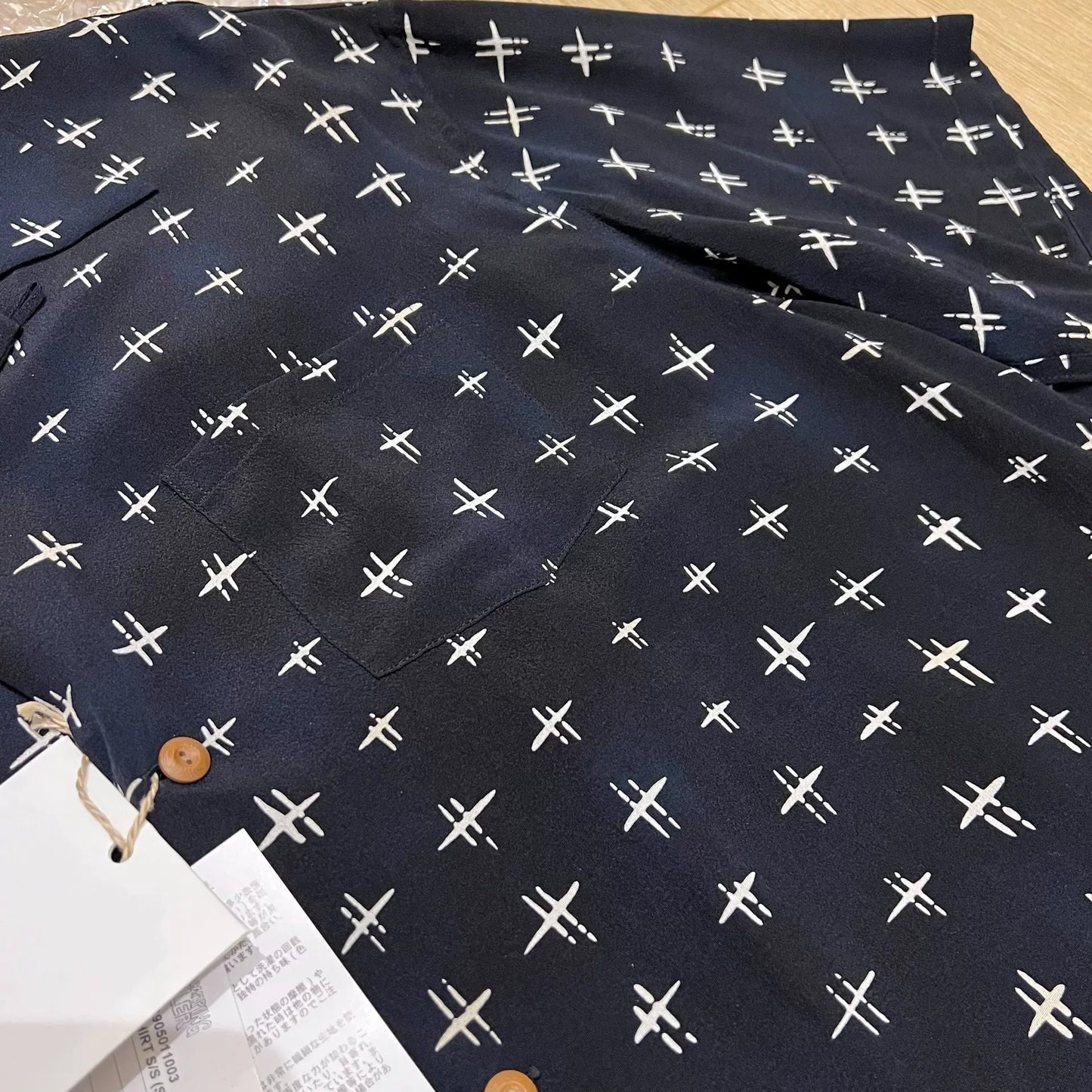 VISVIM 23SS ICT Wallis S/S Silk Shirt