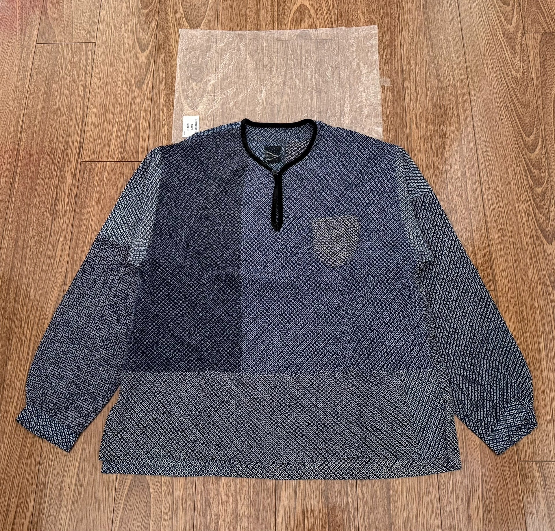 VISVIM 24 ICT TUNIC P.O. (VT.SHIBORI)