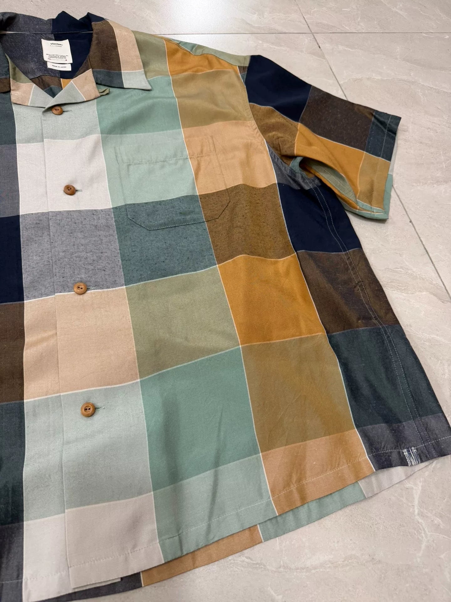 VISVIM 22SS HARMON S/S Check Shirt