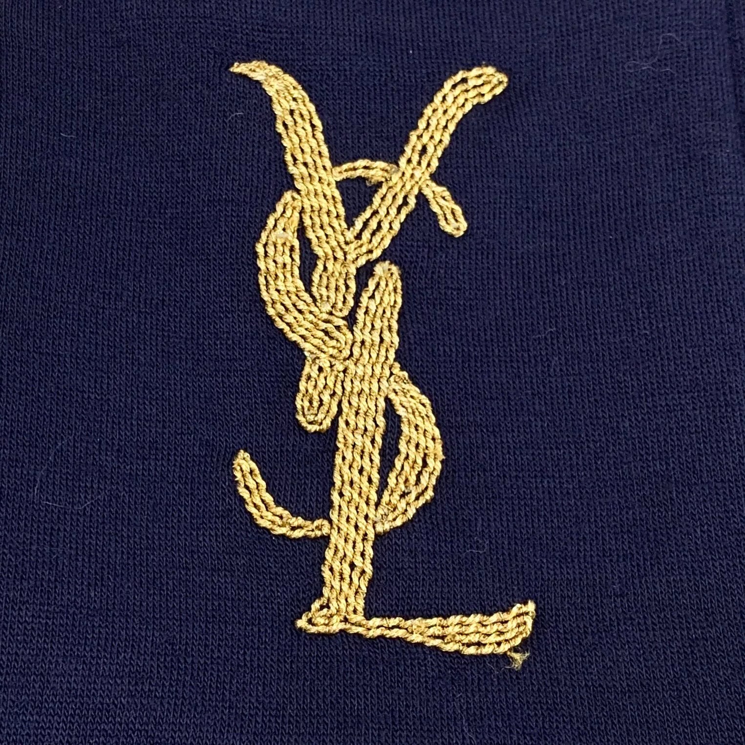 Yves Saint Laurent Dark Blue Logo Shirt