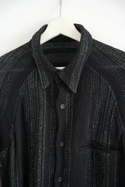 yohji yamamoto twisted long shirt