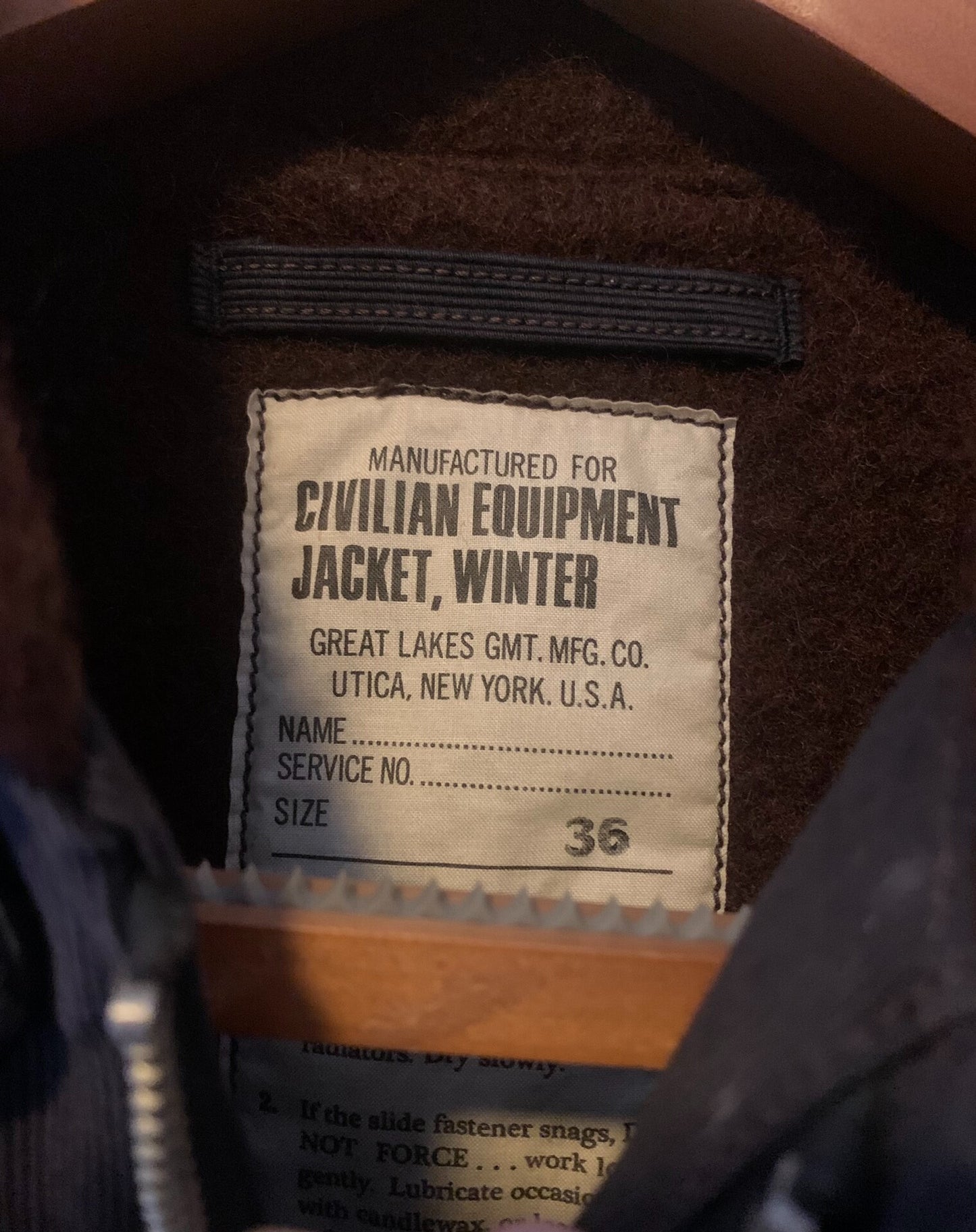 FREEWHEELERS Browning N-1 Deck Jacket