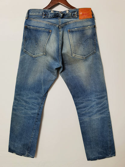 LVC Blue Distressed Jeans