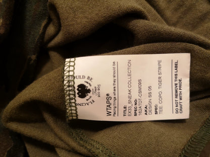 WTAPS Vintage Camo Short Sleeve Tee