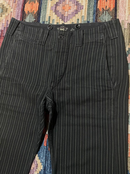 RRL Rare Depp Washed Striped Cargo Pants