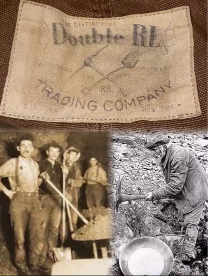 2006 RRL Arctic Junior Stencil Prison Shirt