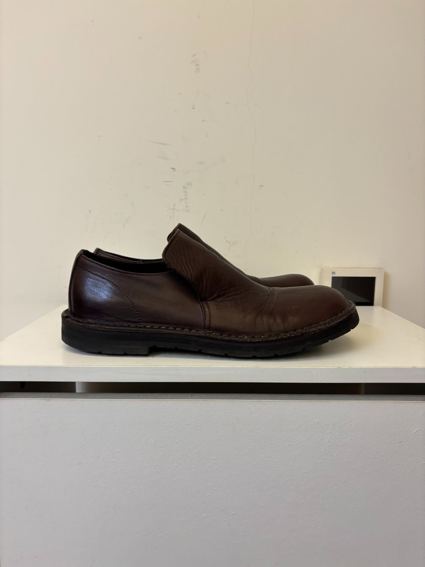 Yohji Yamamoto 2006 AW Round-Toe Leather Shoes