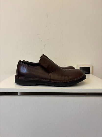 Yohji Yamamoto 2006 AW Round-Toe Leather Shoes