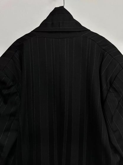 yohji yamamoto striped jacket from 1985