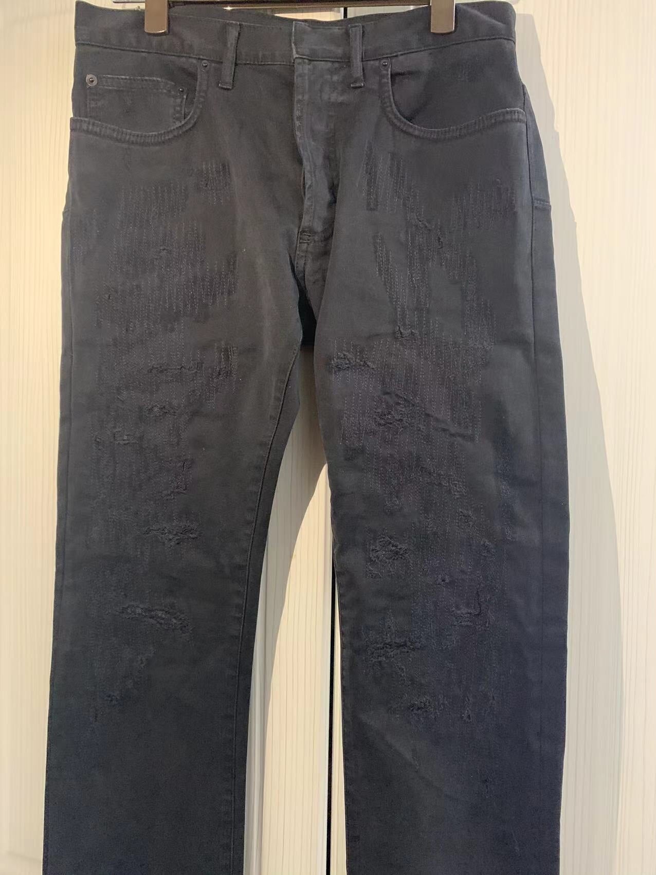 Dior Homme Distressed Denim Jeans