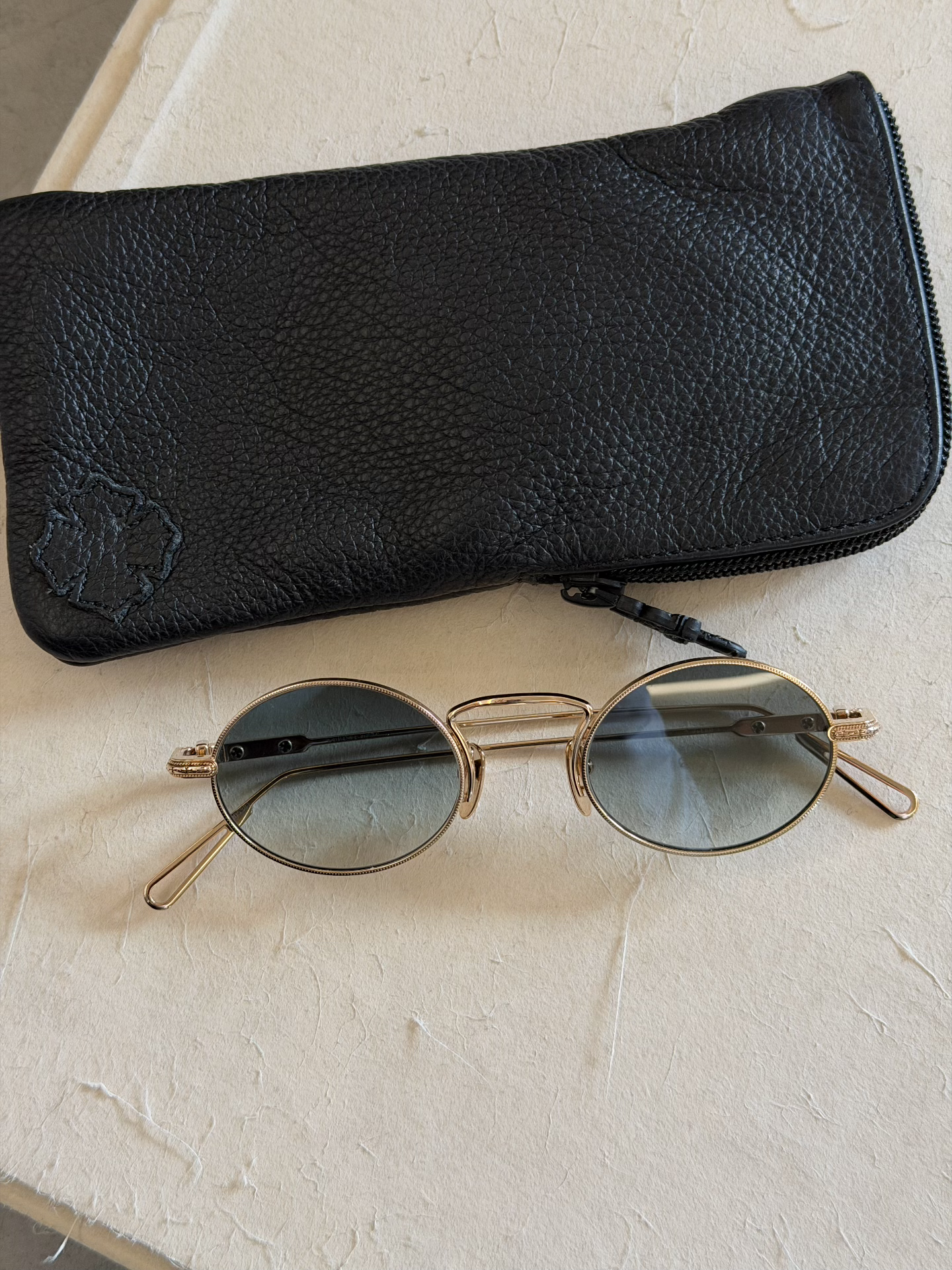 Chrome Hearts Oval Sunglasses