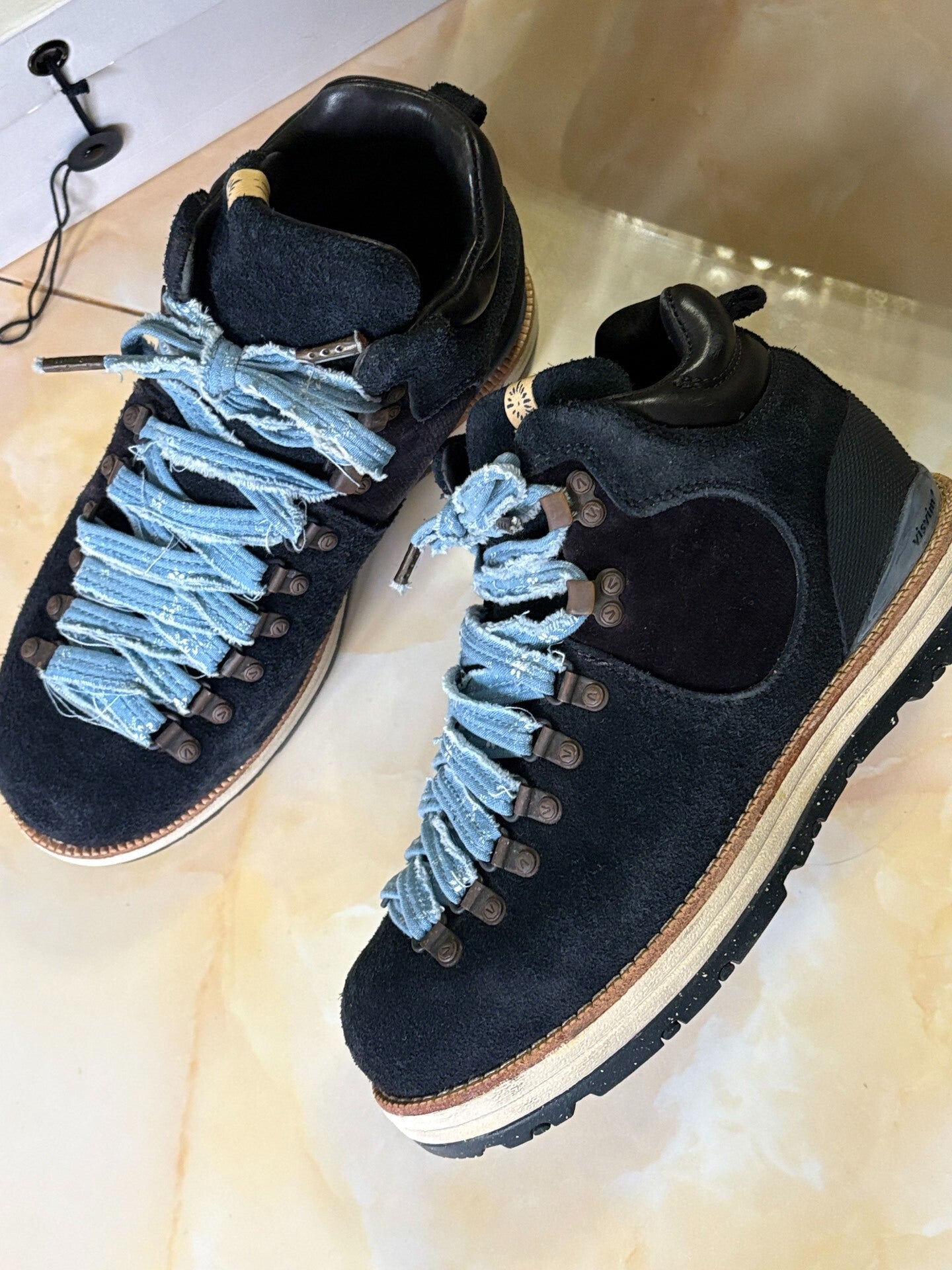 Visvim Serra Pizi Suede Hiking Boots