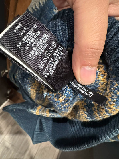 rrl ralph lauren southwestern knit cardigan