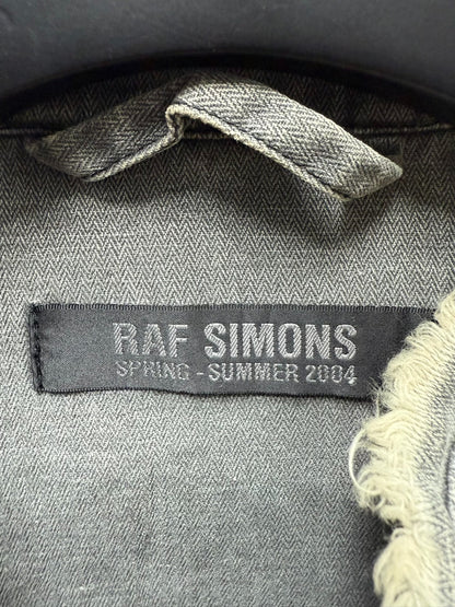 Raf Simons M65 Jacket with Distressed Detailing