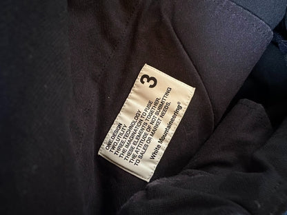 white mountaineering functional shorts with quick-dry fabric