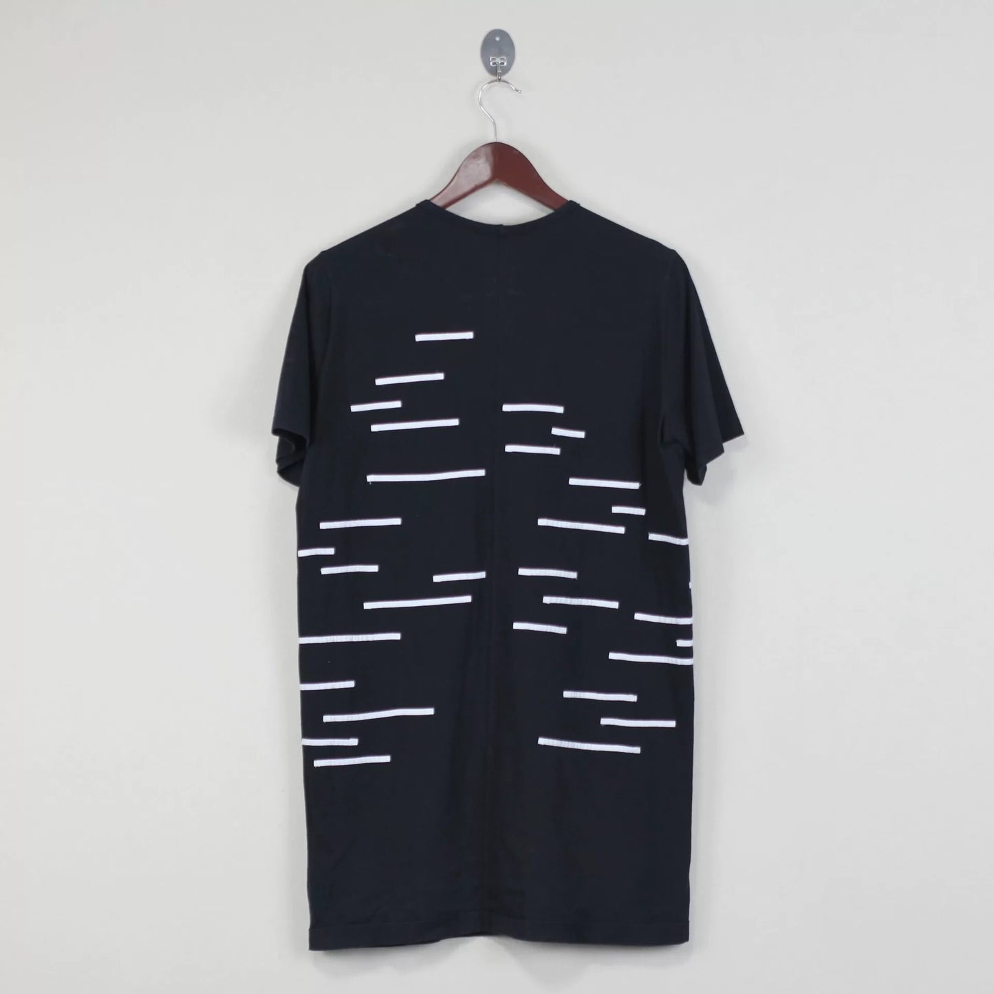 rick owens drkshdw black graphic short sleeve tee