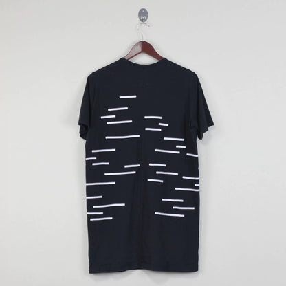 rick owens drkshdw black graphic short sleeve tee