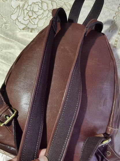 Ralph Lauren Vintage Oil Wax Leather Backpack
