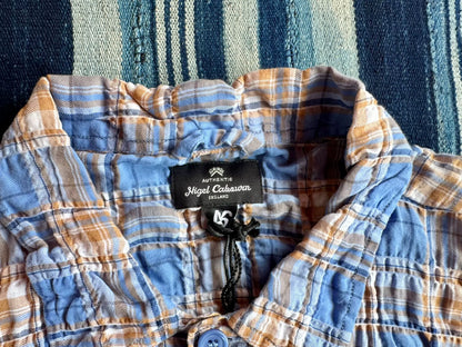 Nigel Cabourn Frankies Check Short-Sleeve Shirt