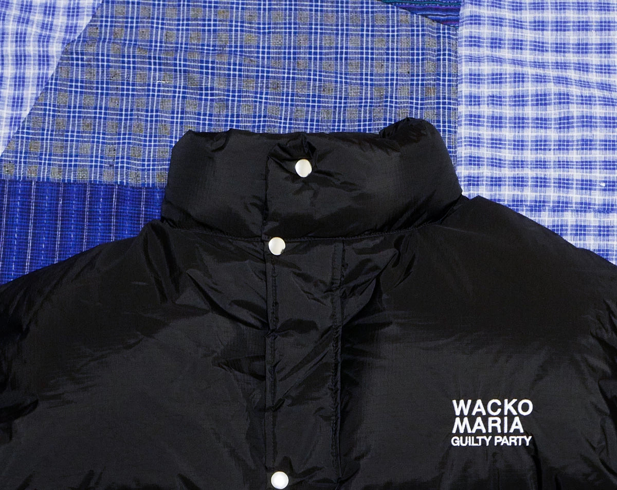 wacko maria nanga down jacket black