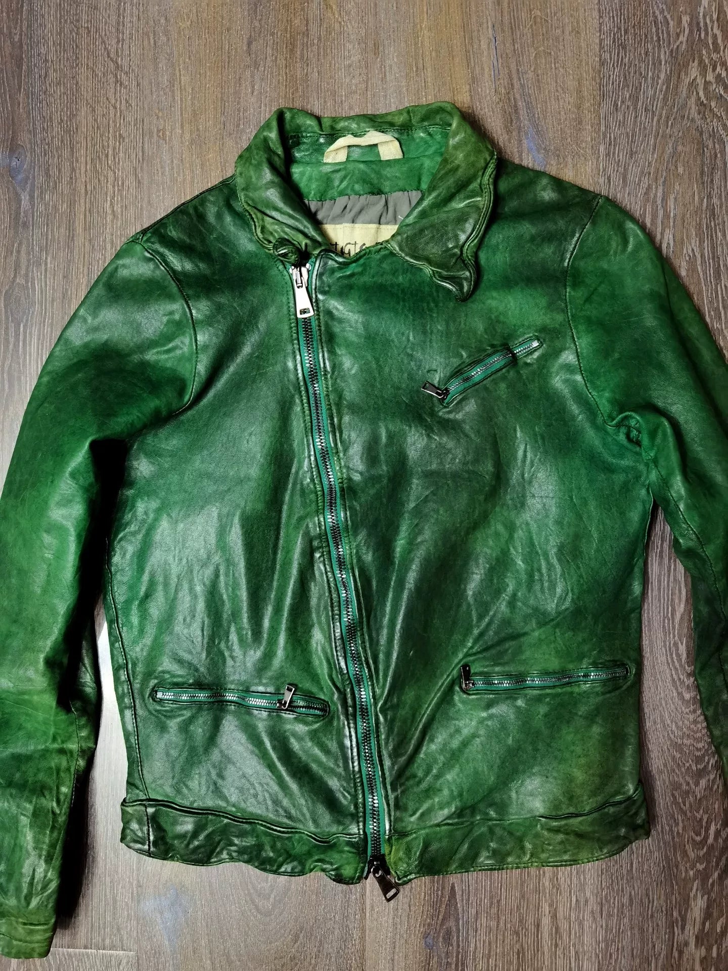 Giorgio Brato Leather Jacket 48