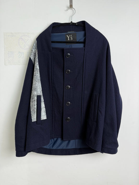 yohji yamamoto y's cape jacket unisex
