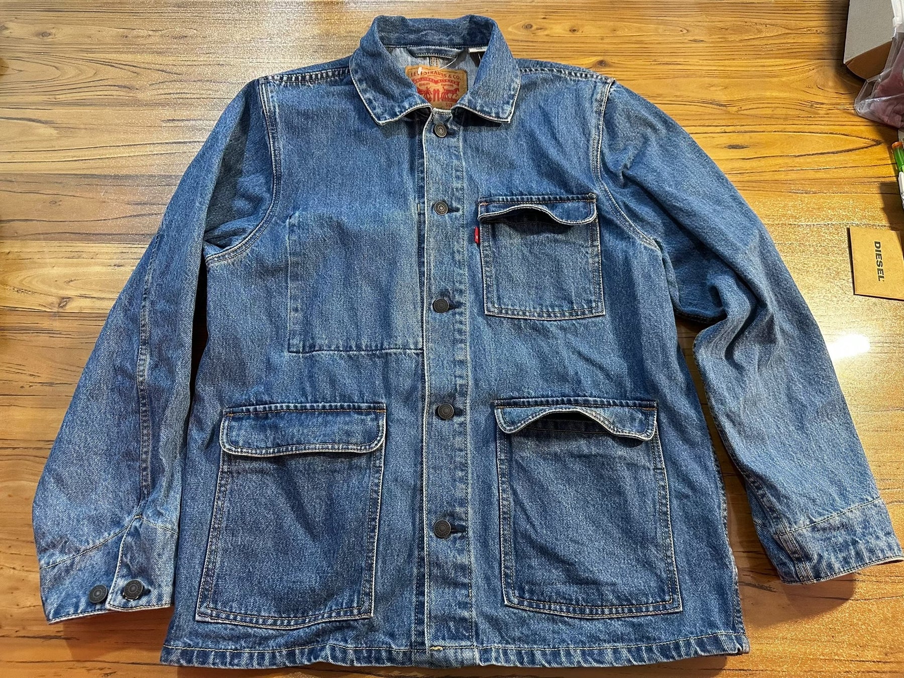 Vintage Levi's R Logo Denim Jacket
