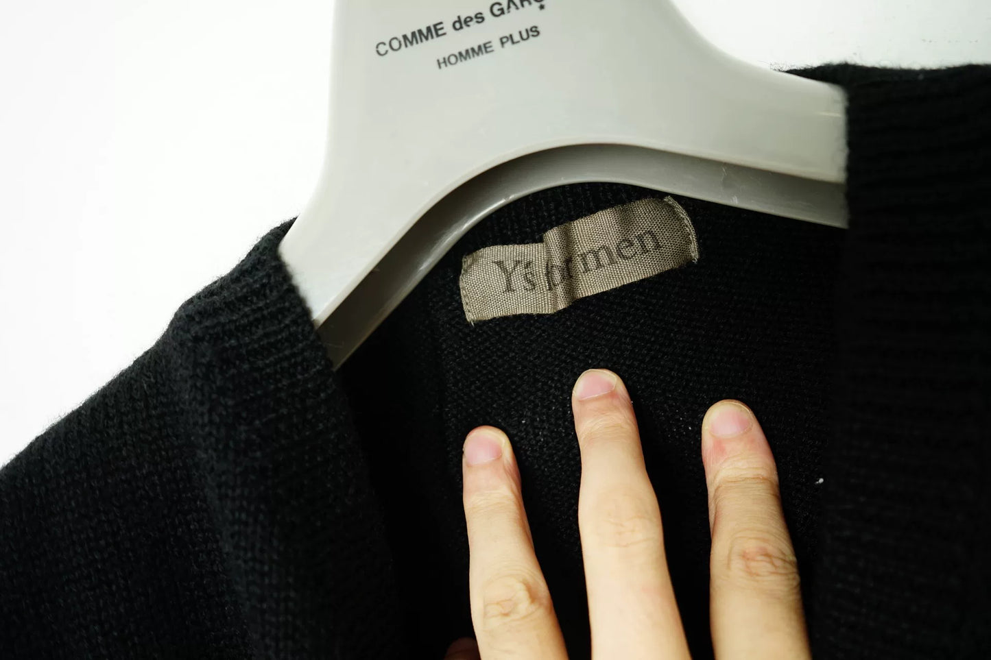 Yohji Yamamoto Y's Men Retro Knit Vest