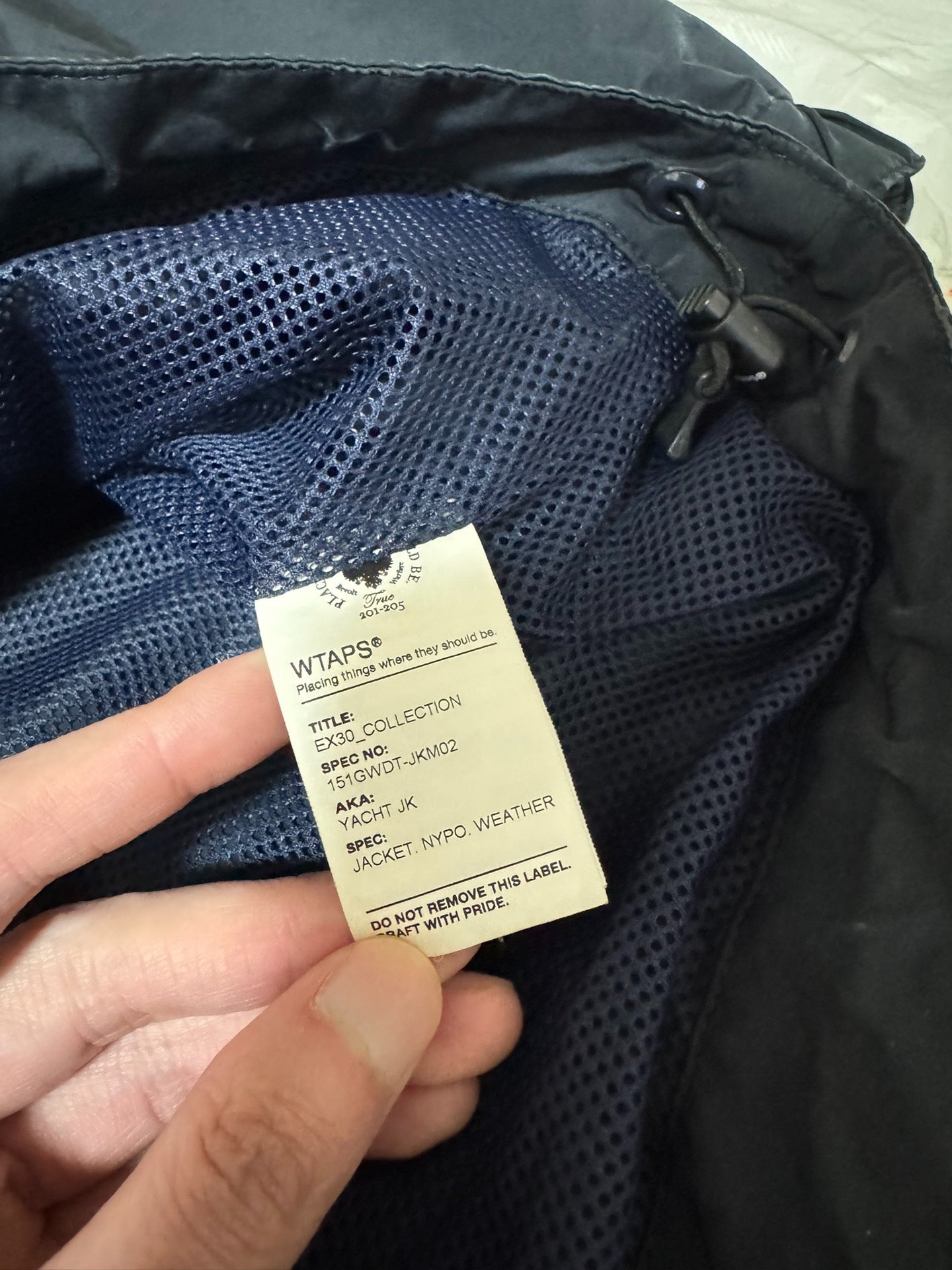 WTAPS 15SS Waterproof Half-Zip Jacket
