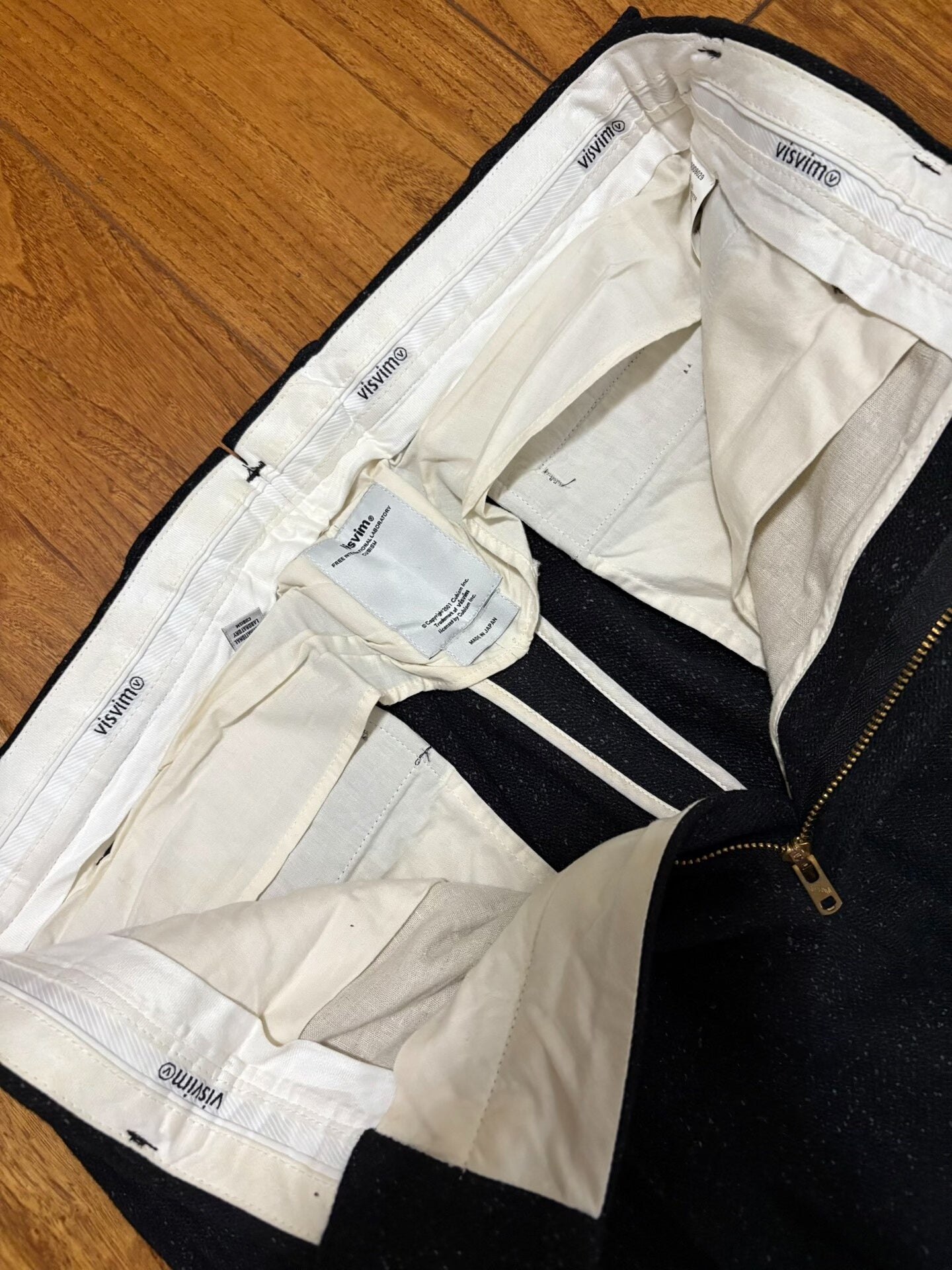VISVIM CORNELL SLACKS WOOL