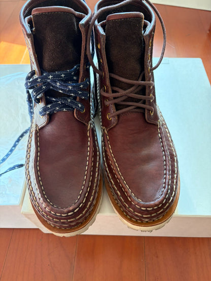 visvim grizzly mid-folk dk.brown