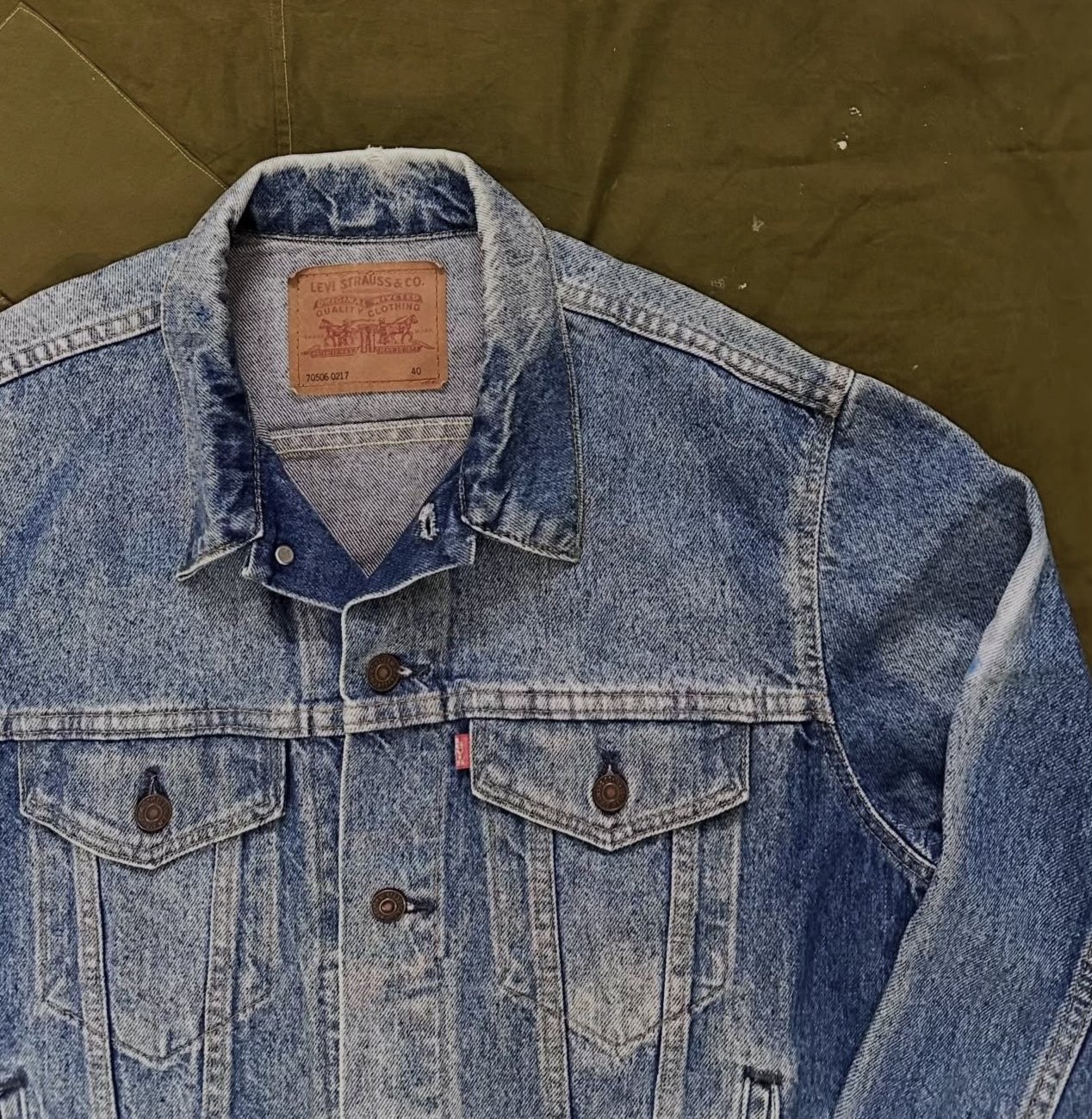 Vintage 1990s Levi's 70506 Trucker Jacket