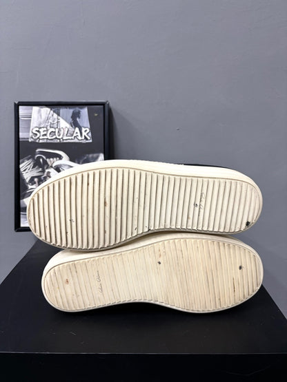 Rick Owens Leather Converse-style Shoes