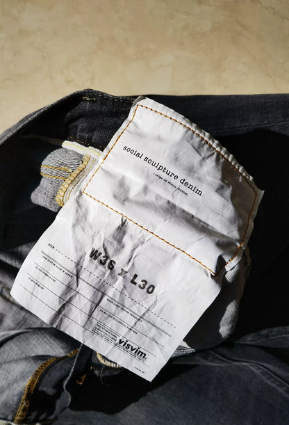 Visvim 04D10 Black Washed Jeans