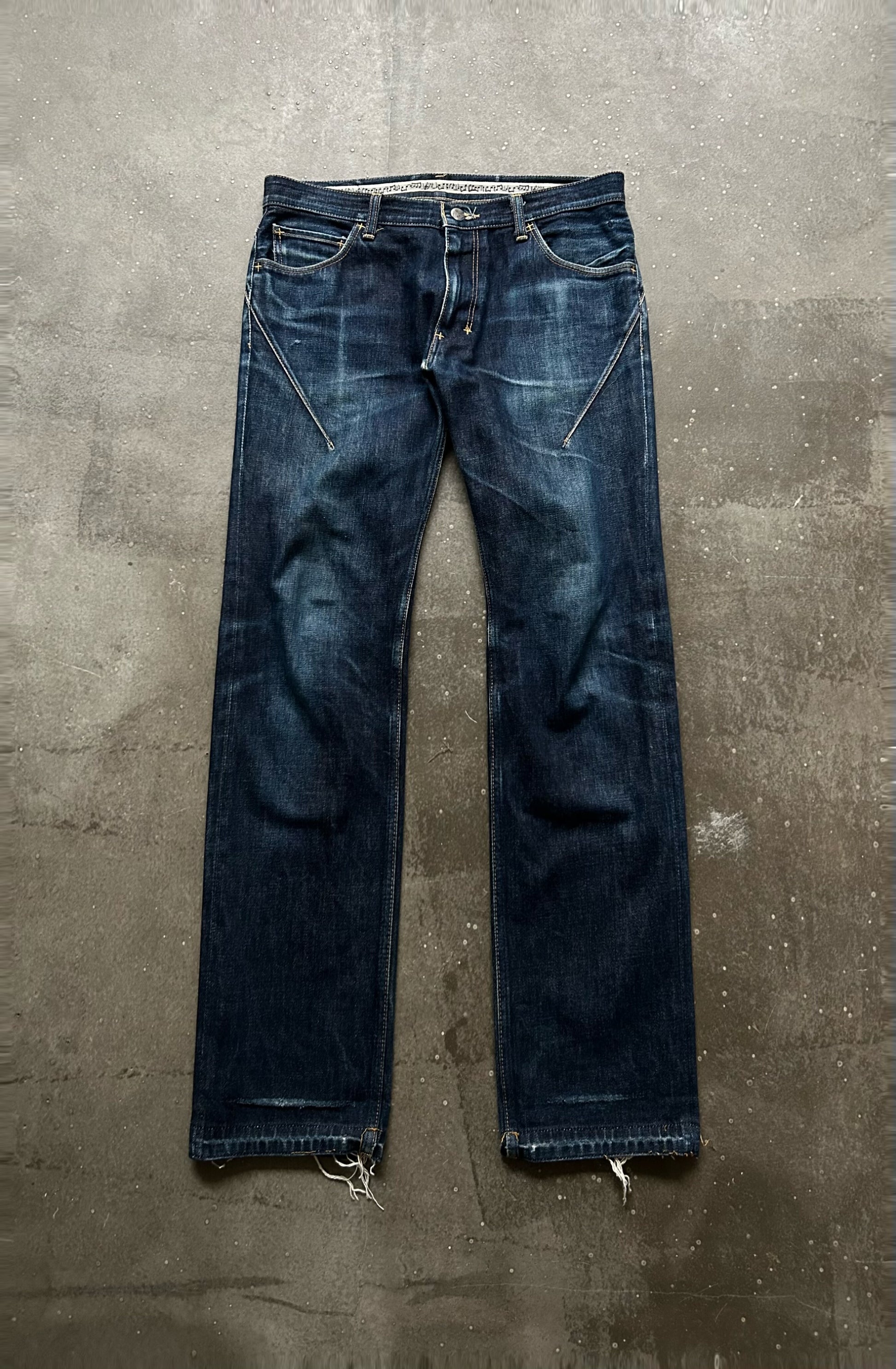 Number Nine Washed Denim Jeans