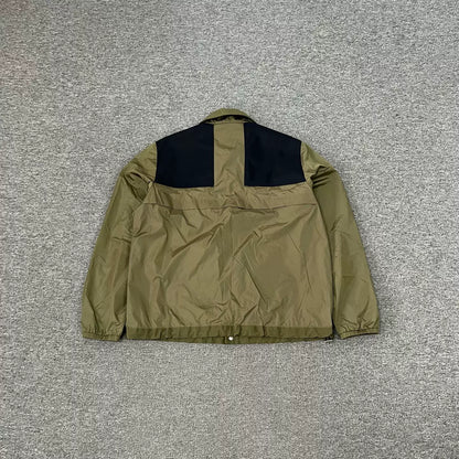 Moncler Logo Color Block Lapel Jacket