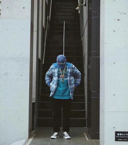 descendant hooded long sleeve shirt