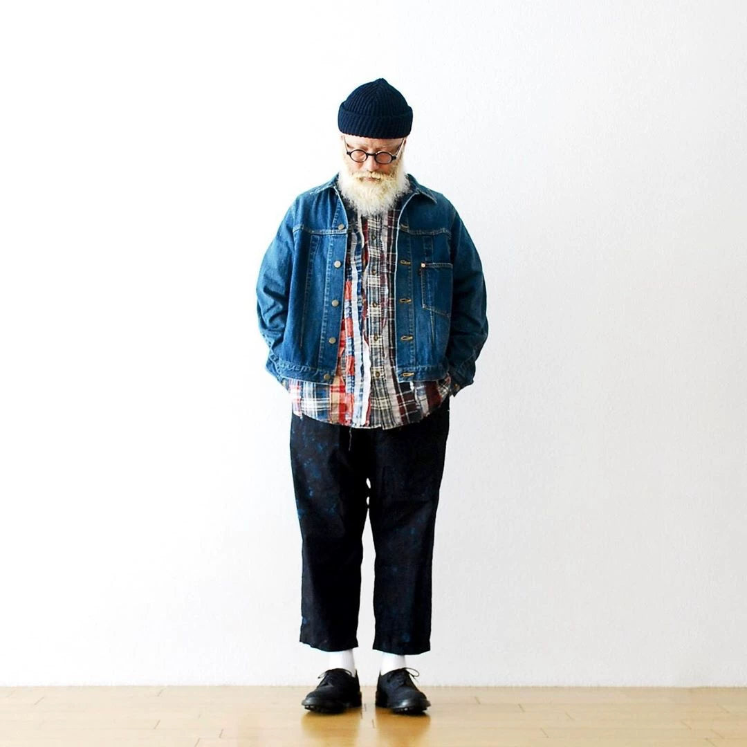 NEEDLES Rebuild 7 Cut Flannel Shirt