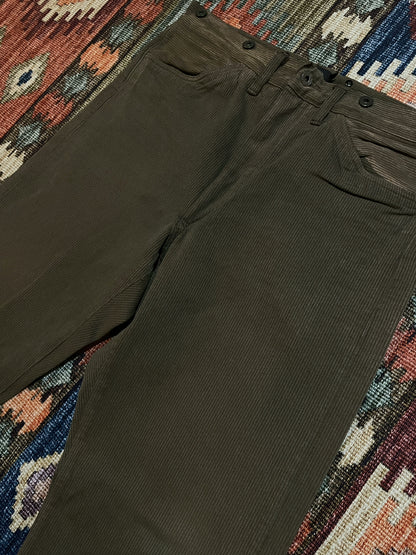 RRL Vintage Striped Distressed Cargo Pants 32