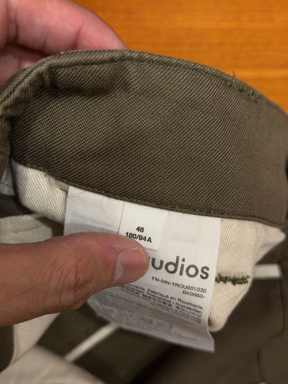 Acne Studios Green Utility Pants