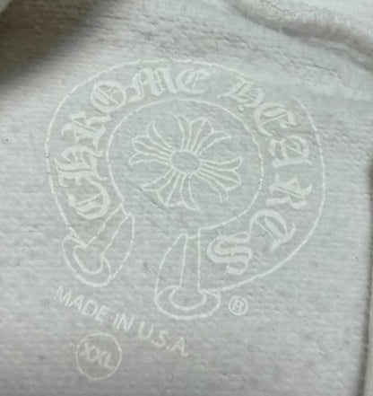 Chrome Hearts White Zip Jacket XXL