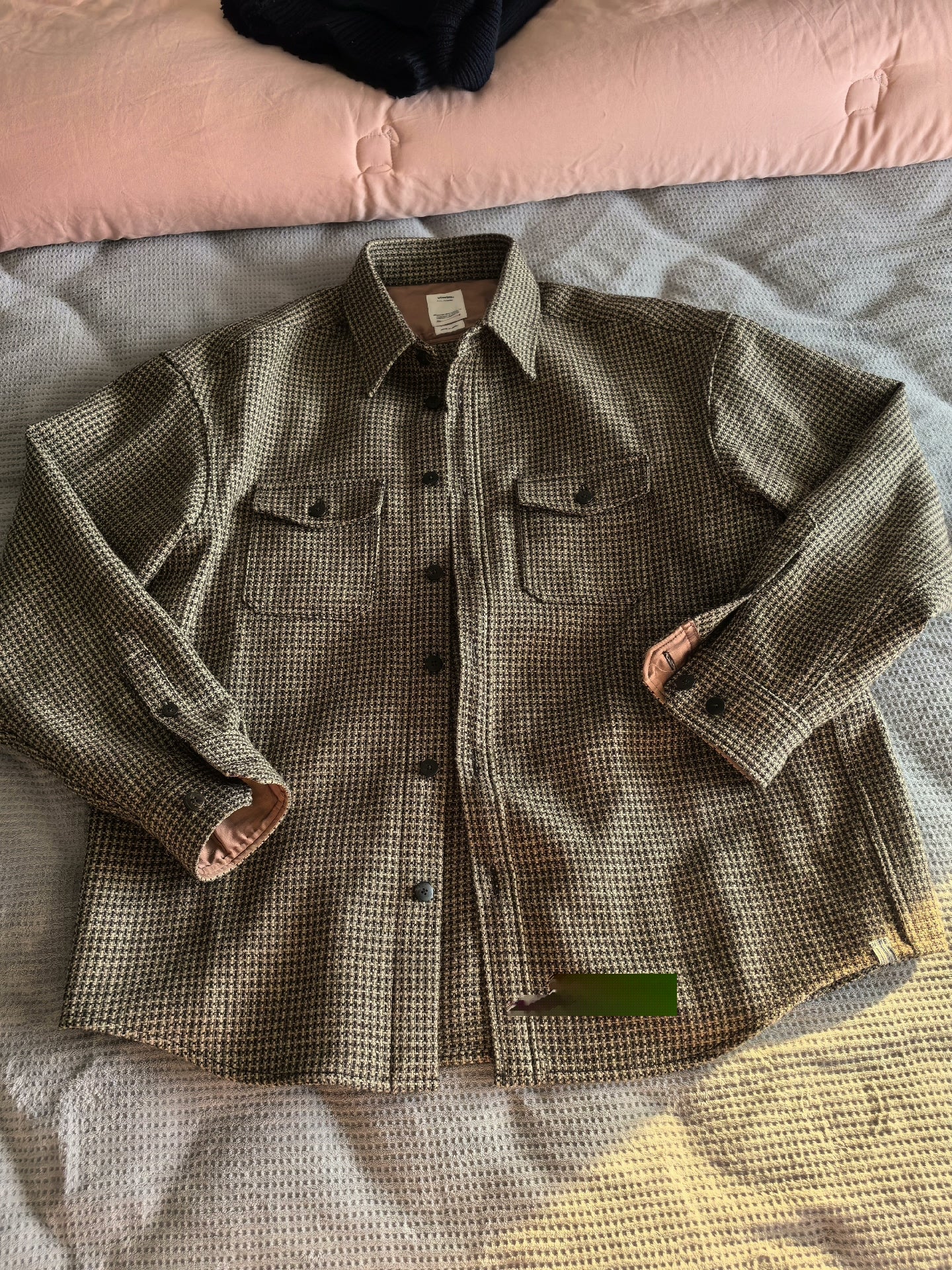 Visvim LUMBER L/S Houndstooth Shirt