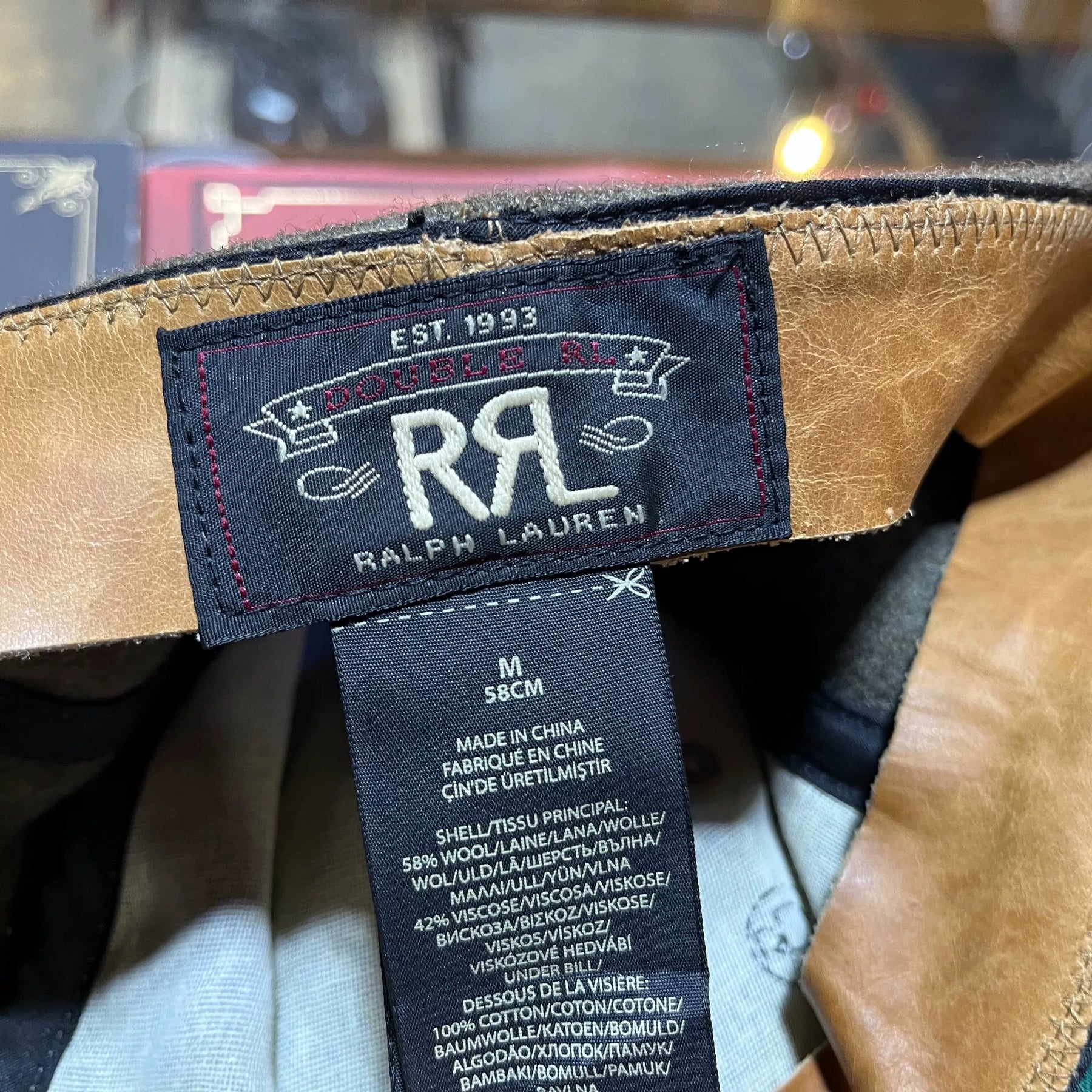 Double RL Ralph Lauren Polo Hat