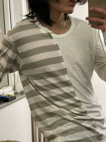 striped long sleeve base shirt