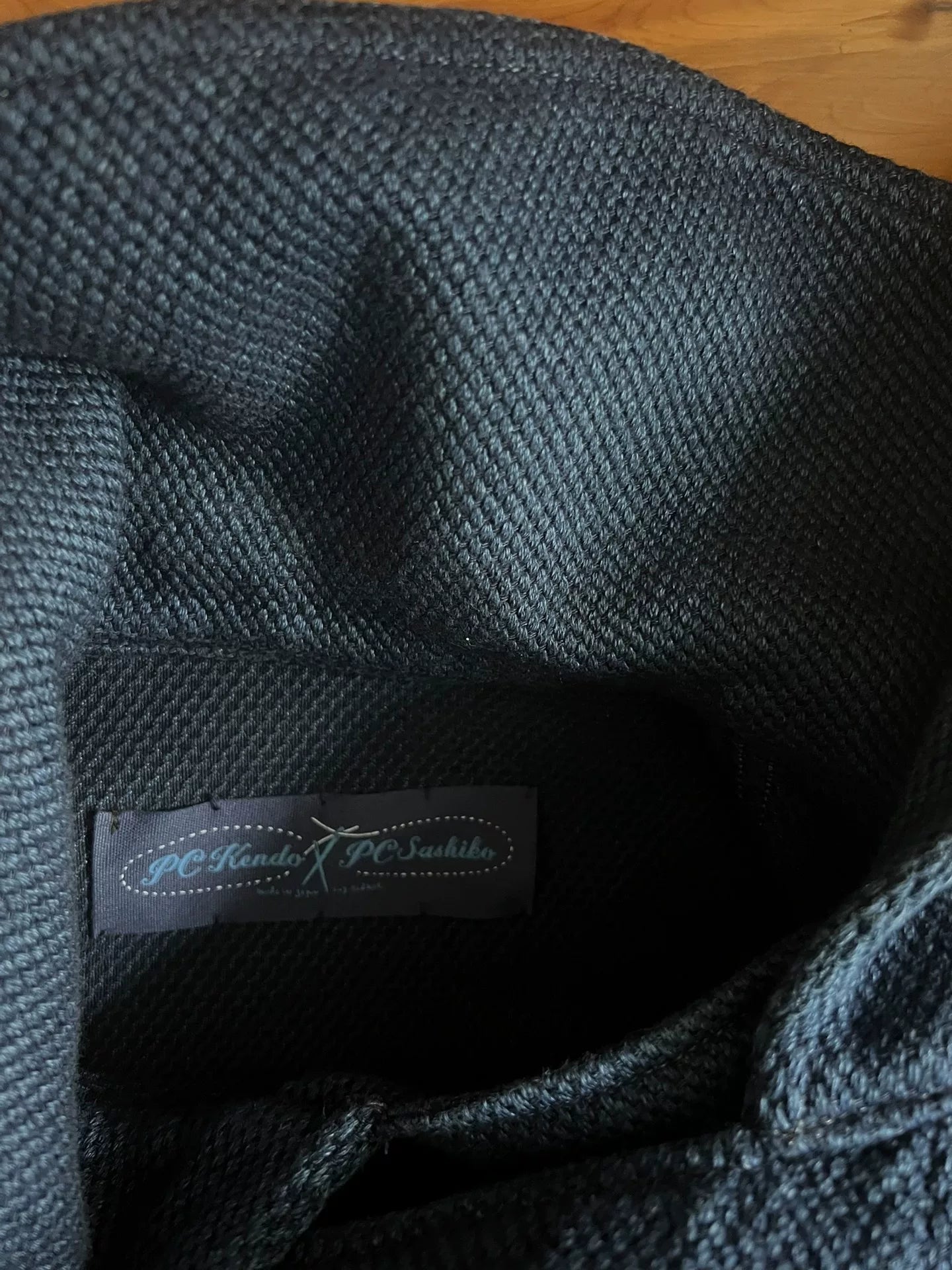 porter classic kendo duffle jacket indigo