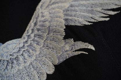 Yohji Yamamoto 21AW Embroidered Crow